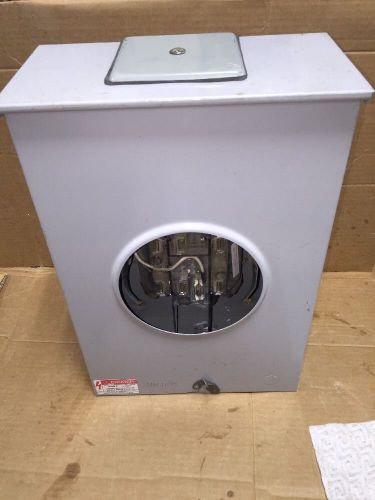 Used Anchor Thomas Betts UD2072-CE Meter Socket Ringless 200 AMP 3PH