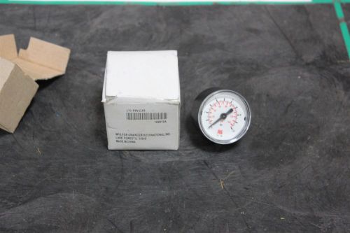 NEW 2&#034; 100PSI 5WZ38 PRESSURE GAUGE + RS 10 BAR GAUGE