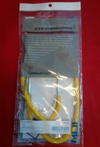 Cardinal Health STETHOSCOPE Singularis Solo YELLOW Cat. No. MDF727EY NEW