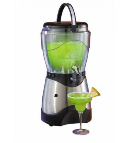 NOSTALGIA MARGARITA MAKER, PARTY FROZEN SLUSHIE DRINK MACHINE, STAINLESS STEEL