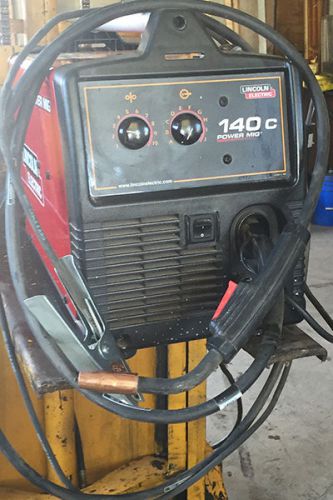 Lincoln mig welder power mig 140c for sale