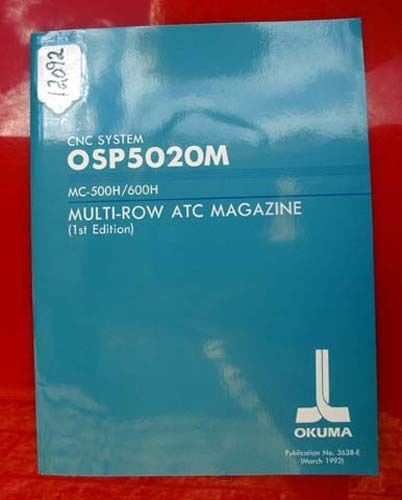 Okuma MC-500H/600H Multi-Row ATC Magazine: 3638-E (Inv.12092)