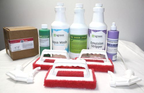 New! Ryonet Screen Printing Aqua Chem 11-Piece Kit