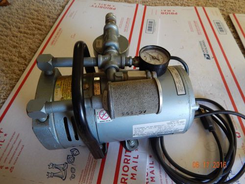 Gast Pump 0523-P506-G582DX 1/3HP 115/230 volt 1ph single phase G582DX