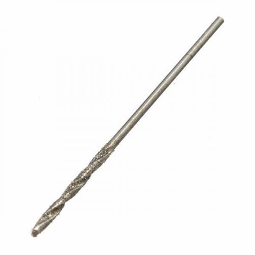 New 1mm HSS Diamond Tipped Twist Drill Bit Straight Shank Jewlery Bit