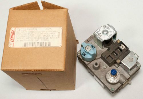 Lennox 54g08 24v combination standard dual gas valve 36e67 201 valve only for sale