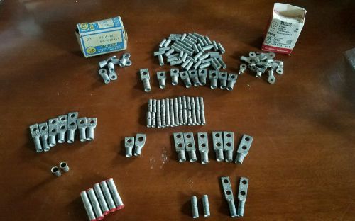 Thomas &amp; betts t &amp; b crimp connectors wire terminals brown dies estate lot for sale