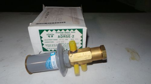 Sporlan ADRSE-2 0/30 PSIG DISCHARGE BYPASS VALVE 3/8&#034; ODF