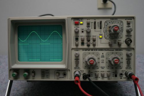 HAMEG  HM205-2 Storage Oscilloscope  with manual