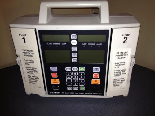 Baxter flo-gard 6301 infusion iv pump-buy now and get it next day-patient ready for sale