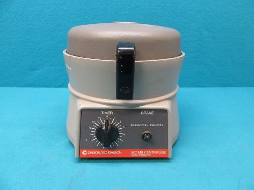 Damon IEC Model MB Centrifuge Micro Hematocrit Benchtop Lab Centrifuge Tested