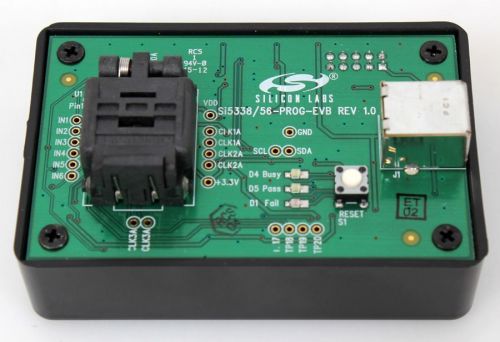 Silicon Labs Si5338/Si5356 MultiSynth Field Programmer, Si5338/56-PROG-EVB