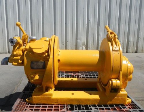 Ir ingersoll rand hul40 hul-40 4000 lb long drum air tugger winch for sale