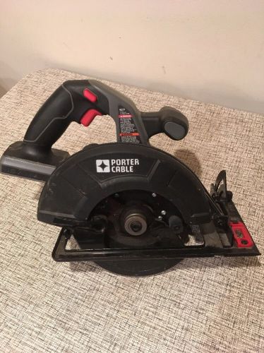 PORTER-CABLE Circular Saw 18-Volt 6-1/2&#034; Cordless Portable Cutting Tool PC186CS