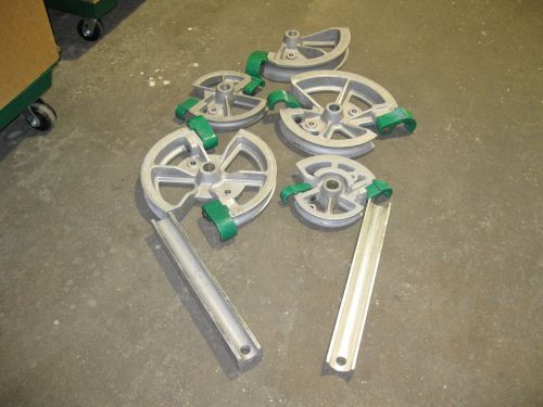 GREENLEE 1818 SHOE SET W/ BARS 3/4&#034;-2&#034; EMT &amp; 3/4&#034;-11/2&#034; RIGID CONDUIT