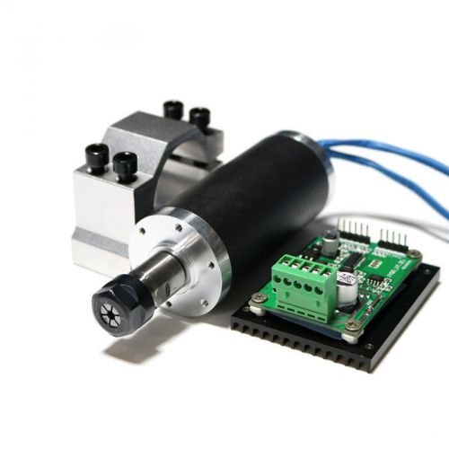 250w er11 12000rpm bldc spindle motor&amp;mach3 driver&amp;power supply&amp;bracket cnc kits for sale