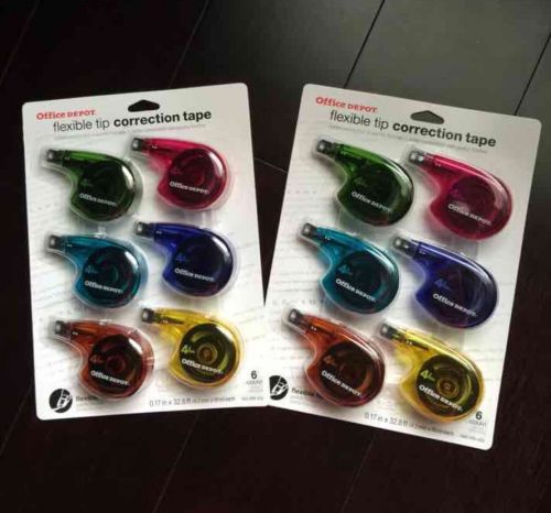 Office Depot Correction Tape (2pk-12ct)