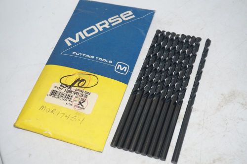 10 new MORSE Cutting Tools 6.00mm 6mm Taper Length Twist Drills Oxide 17454 USA