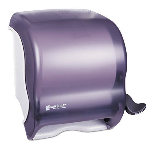 San Jamar SAN T950TBK Classic Element Lever Roll Towel Dispenser, 12-1/2&#034; x