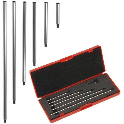 Anytime Tools Dial/Digital Indicator Extension Stem Rod Set 6 piece 1&#034; 2&#034; 3&#034; ...