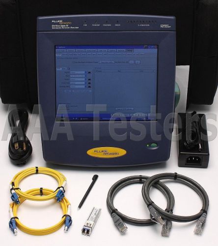 Fluke Networks Optiview Series 3 III Gigabit OPVS3-GIG Network Analyzer w/ Opt