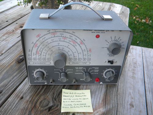 Accurate Instrument Co. Signal Generator / Genometer Model 156