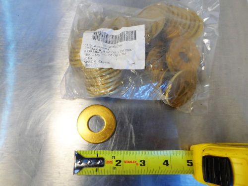 Flat Washer Copper Alloy 260 QTY 50 New 5310-00-470-5954 OD1.75, ID.75, .125THK