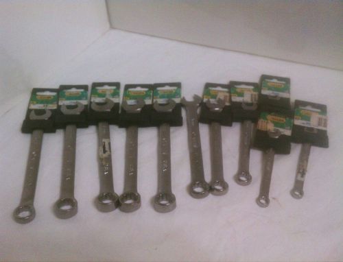 Allen combination s.a.e  and m.m wrench 11pc set,usa for sale
