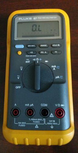 fluke 87 true RMS meter