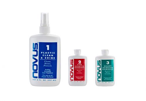 Novus Plastic Polish # 1, #2, #3