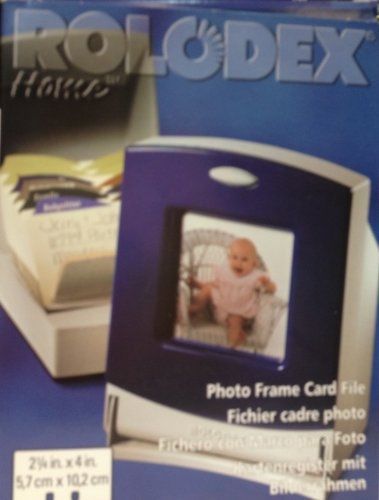 Rolodex home: photo frame card file for sale