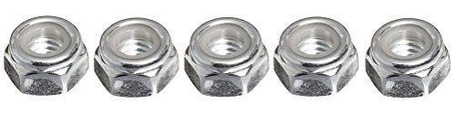 Fastener Pro #6-32 Nylon Insert Lock Nut, Zinc Plated Steel, Meets ASME B1.1