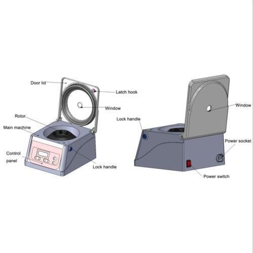 TG16-W Tabletop High Speed Micro Centrifuge 8x5ml Medical Lab Centrifuge 220V