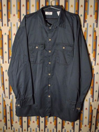 Men&#039;s STEEL GRIP INC Welding Work Shirt USA MADE 7.2 EBT Arc Rating Sz 2XL XXL