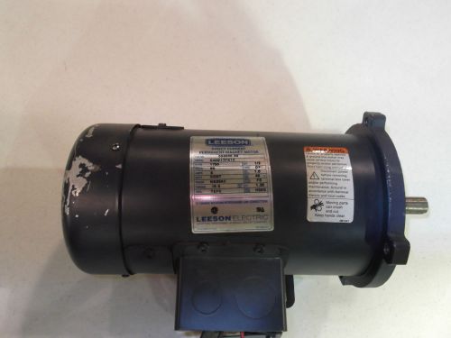 Leeson Motor #C42D17FK1C, 90VCS, 1/2HP, 56C