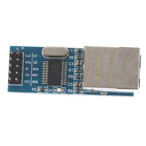 1PCS Mini ENC28J60 Ethernet Lan Network Module For Arduino SPI AVR PIC LP ej