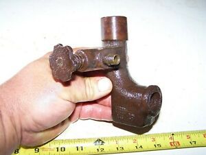 SANDWICH 2 1/2hp Hit Miss Gas Engine Fuel Mixer Carburetor Steam Oiler NICE!!