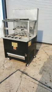 J&amp;R Manufacturing - Commercial 10 Spit Churrasco Rotisserie - Wood or Charcoal