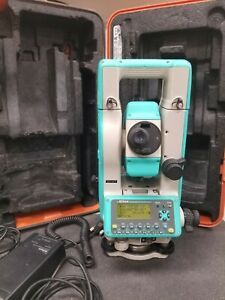 Nikon DTM-520 Total Station w/Data Cable, Batteries &amp; Charger-Calibrated! #3