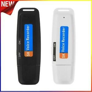 SK001 Portable U Disk TF Card USB Digital Audio Voice Recorder Flash Drive