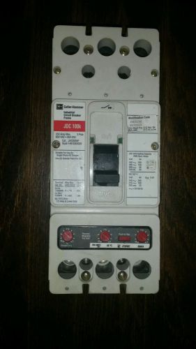 Cutler hammer jdc3250f 250 amp circuit breaker 3 pole 600vac w/trip unit for sale