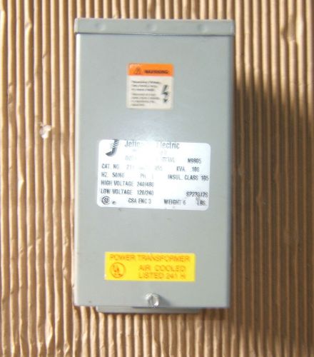 JEFFERSON ELECTRIC POWERFORMER  211-0021-055 TRANSFORMER OUTDOOR .100KVA