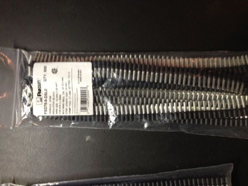 Panduit ferrules FSD78-8-DSL0 Qty 500