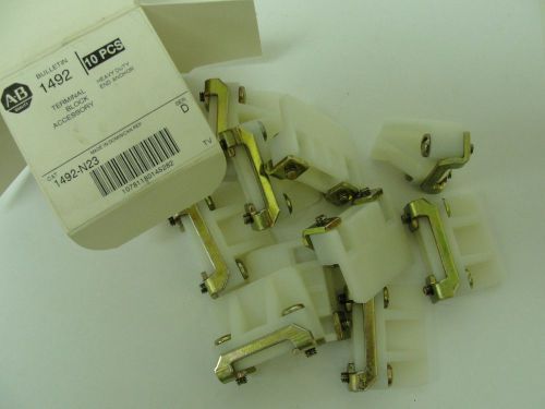 New Allen Bradley Terminal Block Accessory,1492-N23,(BOX OF 10)$2.50 per part