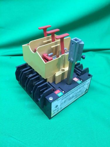 ALLEN BRADLEY FUSED DISCONNECT SWITCH 194R-NC030P3 SER A 30A A AMP 600 VAC