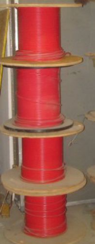 BELDEN CABLE &amp; WOODEN REELS ABOUT 600 TO 1000 FEET  OF # 2439 CABLE ON 4  REELS