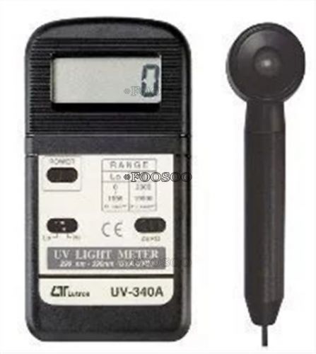 TESTER UV LIGHT METER GAUGE LUTRON UVA MEASURE POCKET UV-340A UVB