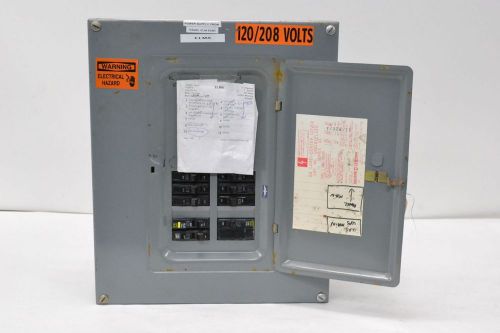 SQUARE D QO LOAD CENTER 125A AMP 120/208V-AC BREAKER DISTRIBUTION PANEL B287722