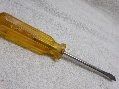 VACO A416-4 ELECTRONICS FLAT HEAD 1/4&#034; WIDE SCREWDRIVER 7-1/2&#034; LONG USED