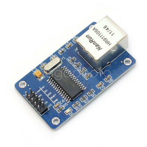 1Pcs ENC28J60 Ethernet LAN Network Module Schematic For Arduino SPI AVR PIC LPC